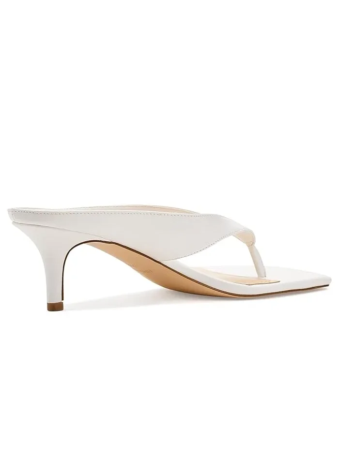 Босоножки на каблуке Olanna Nine West — изображение 3 из 4, белый