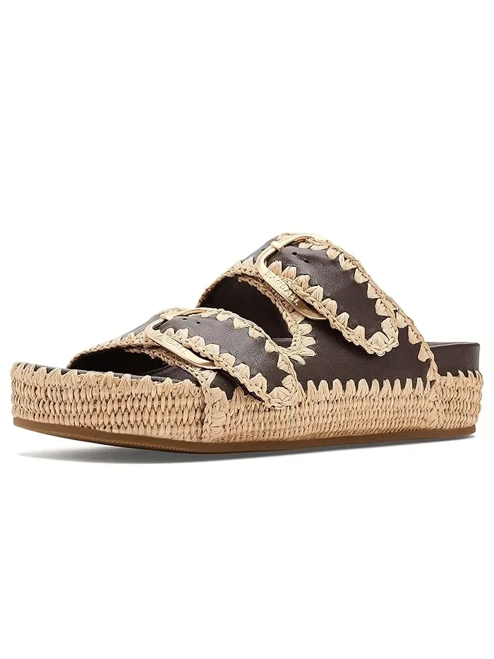 Босоножки Loeffler Randall Nico Two-Band — изображение 1 из 4, шоколадный