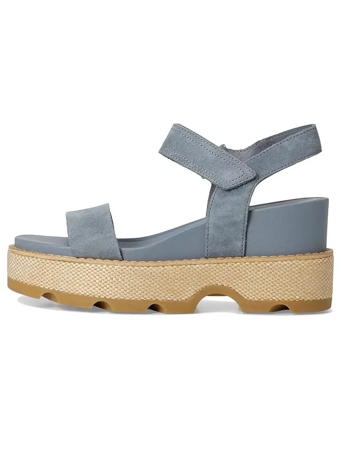 Босоножки на платформе Joanie Iv Y Strap Wedge SOREL — изображение 4 из 4, серый