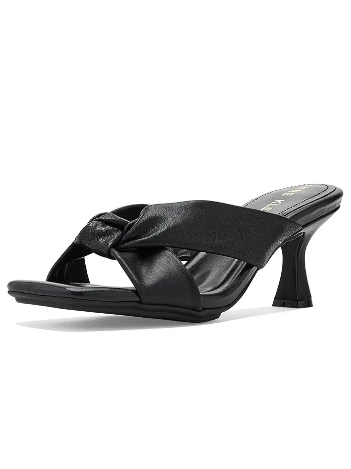Босоножки на каблуке с узлом Anne Klein
