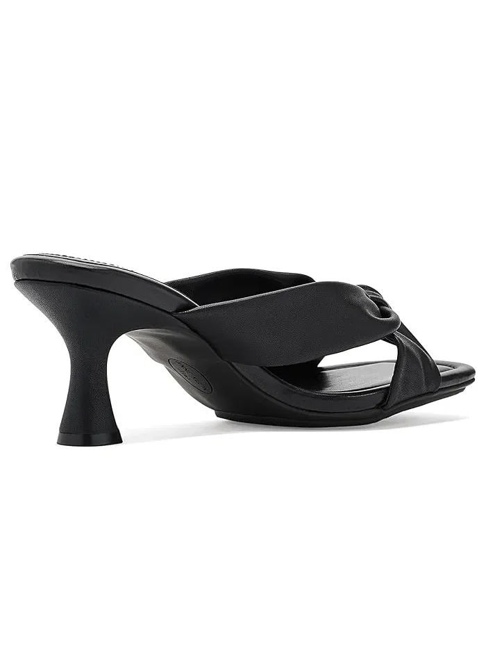 Босоножки на каблуке с узлом Anne Klein — изображение 3 из 4, черный