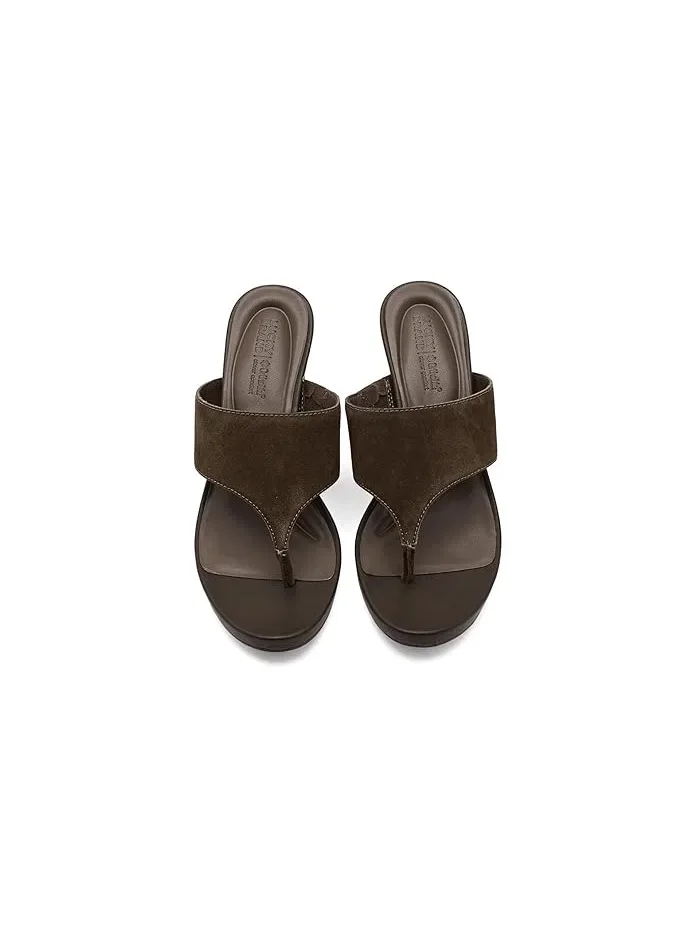 Босоножки на танкетке Libbie Lucky Brand — изображение 2 из 4, шоколад