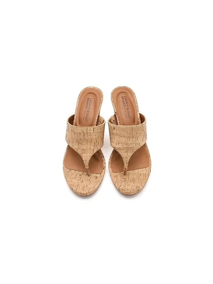 Босоножки на танкетке Libbie Lucky Brand — изображение 2 из 4, прозрачный