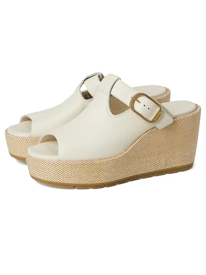 Босоножки на платформе и каблуке Sunpeak Wedge Slide SOREL — изображение 1 из 4, серый