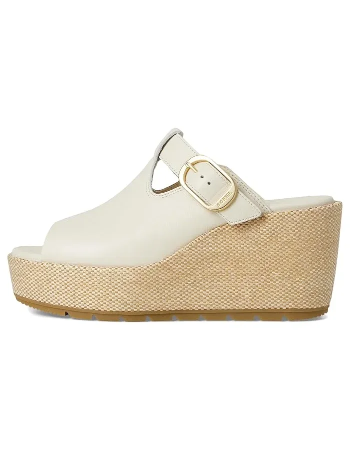Босоножки на платформе и каблуке Sunpeak Wedge Slide SOREL — изображение 4 из 4, серый