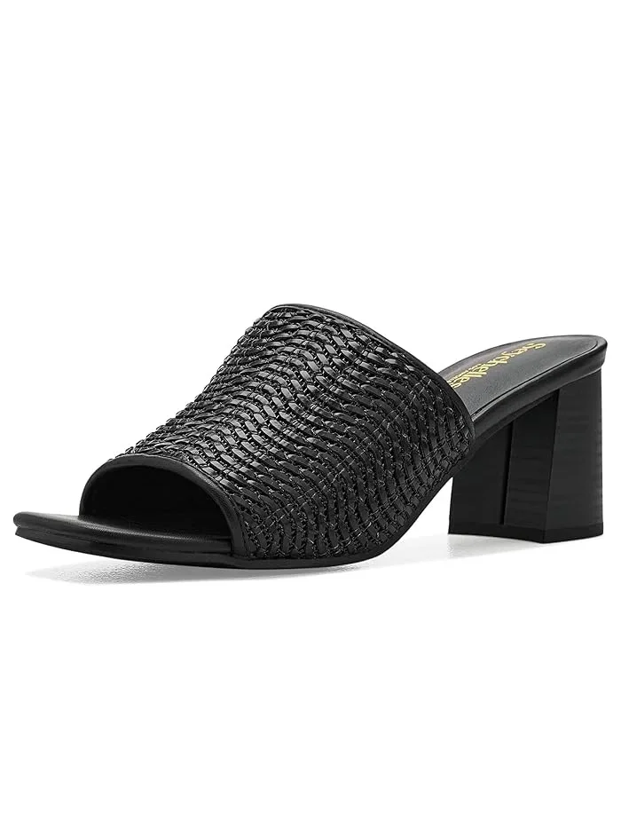 Туфли каблук Adapt 3 Woven Seychelles — изображение 1 из 4, черный