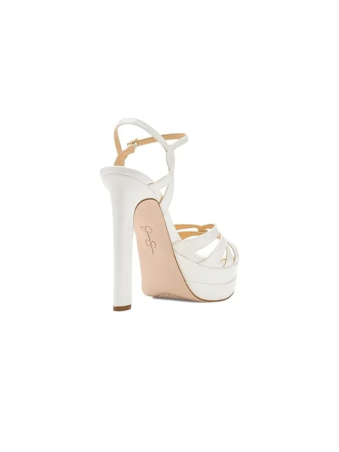 Босоножки на платформе Itzari Jessica Simpson — изображение 3 из 4, яркий белый