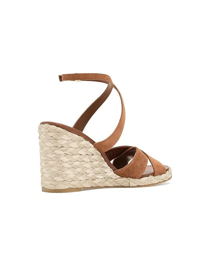Туфли на танкетке Alyssa Stuart Weitzman — изображение 3 из 4, седловый