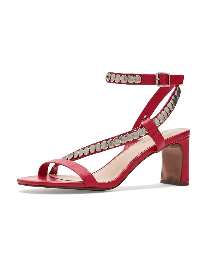 Босоножки на каблуке Catalina Rebecca Minkoff — красный