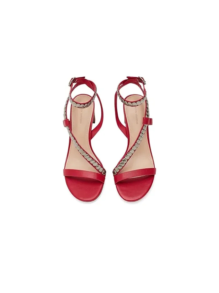 Босоножки на каблуке Catalina Rebecca Minkoff — изображение 2 из 4, красный