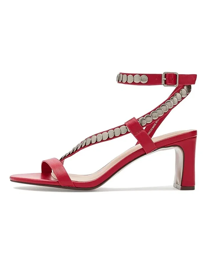 Босоножки на каблуке Catalina Rebecca Minkoff — изображение 3 из 4, красный