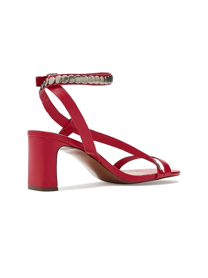 Босоножки на каблуке Catalina Rebecca Minkoff — изображение 4 из 4, красный