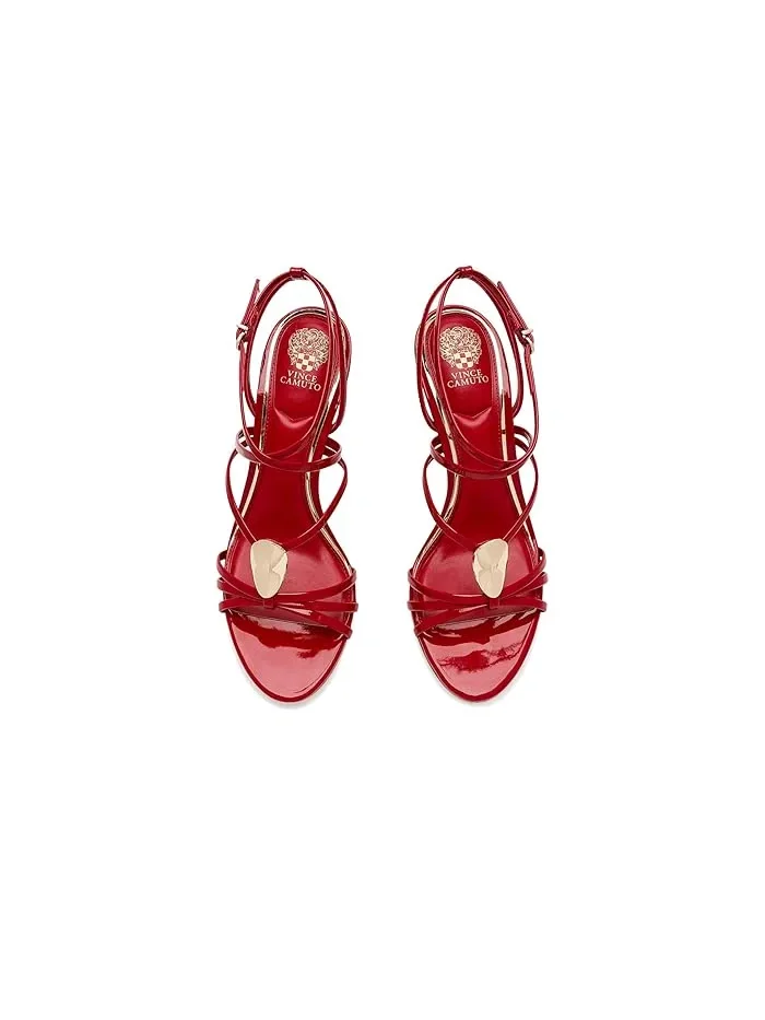 Босоножки на каблуке Arlein Vince Camuto — изображение 2 из 4, пламенной оранжевый