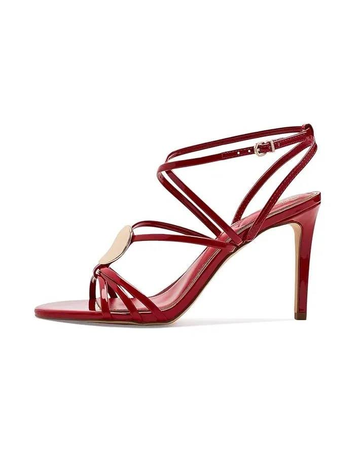Босоножки на каблуке Arlein Vince Camuto — изображение 4 из 4, пламенной оранжевый