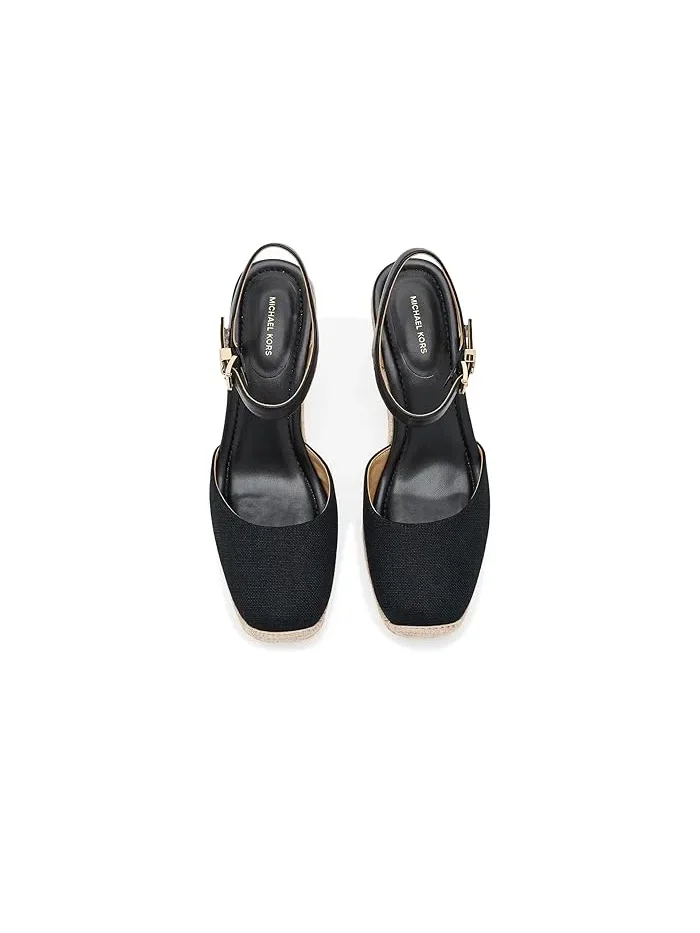 Босоножки на танкетке Kenzie MICHAEL Michael Kors — изображение 2 из 4, черный