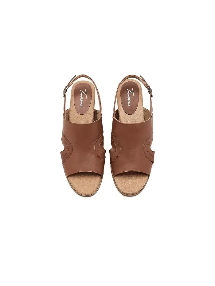 Босоножки на каблуке Mariam Trotters — изображение 2 из 4, коричневый