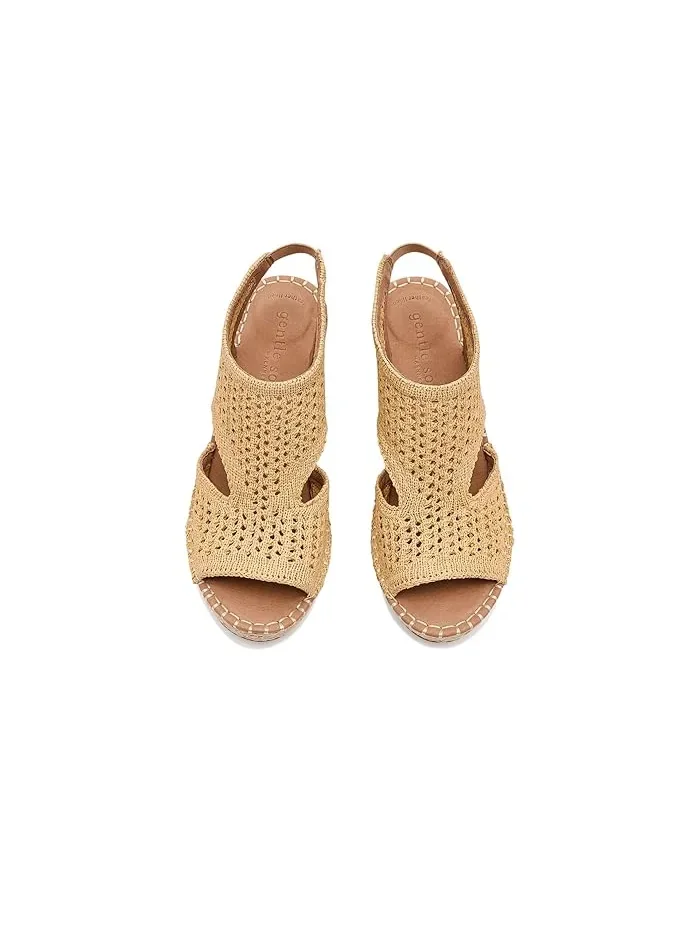 Босоножки на танкетке Cody Knit Gentle Souls by Kenneth Cole — изображение 2 из 4, естественный