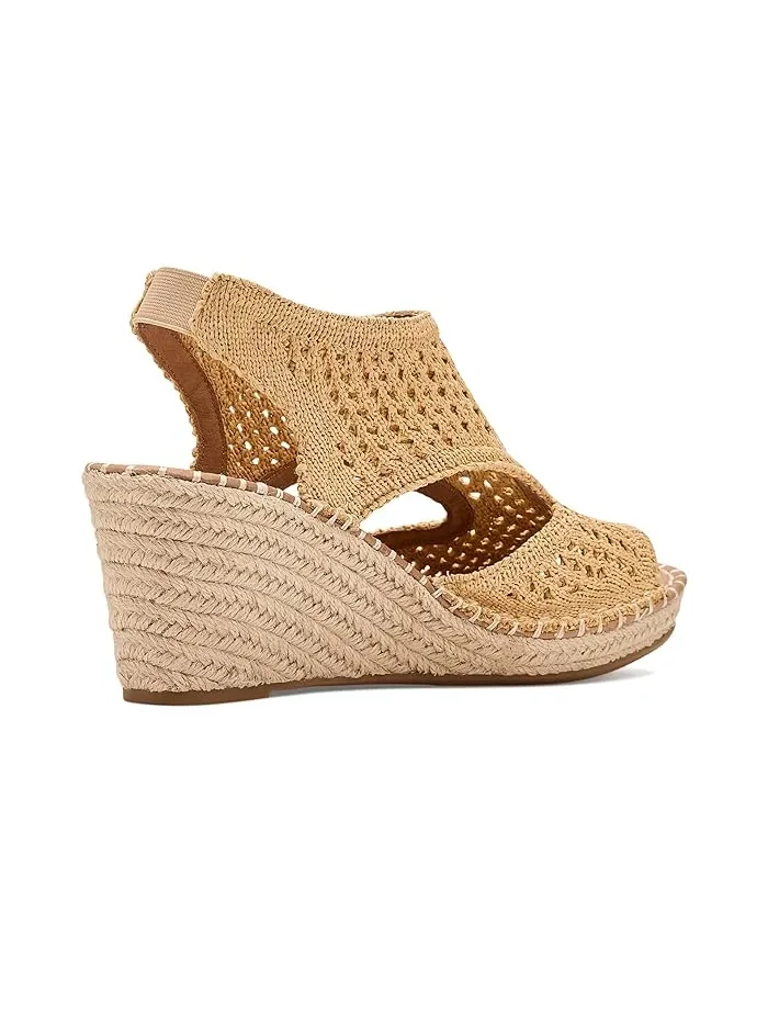 Босоножки на танкетке Cody Knit Gentle Souls by Kenneth Cole — изображение 3 из 4, естественный