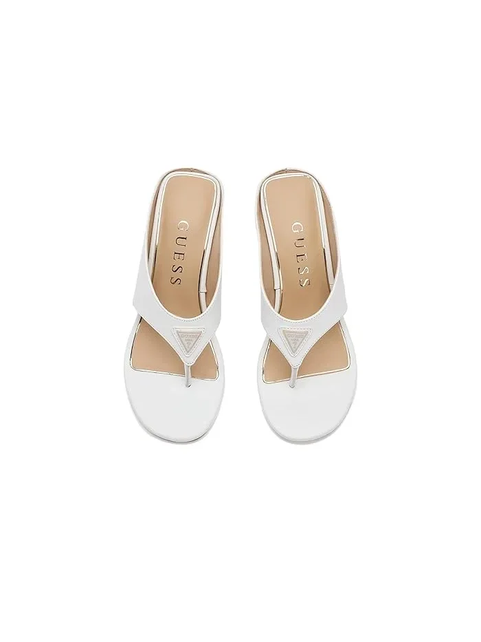 Босоножки на танкетке Marchon GUESS — изображение 2 из 4, белый