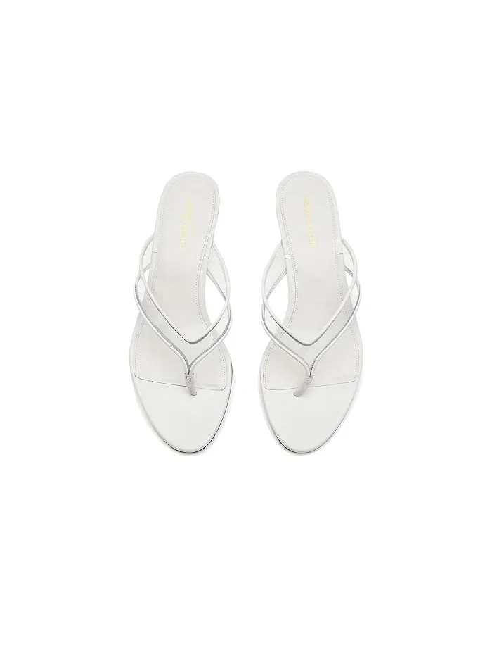 Босоножки на танкетке Clea Wedge Thong Veronica Beard — изображение 2 из 4, прозрачный