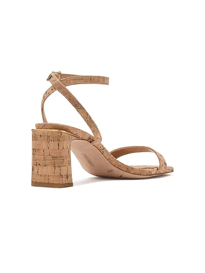 Босоножки на каблуке Hamda Vince Camuto — изображение 3 из 4, натуральный/золотистый