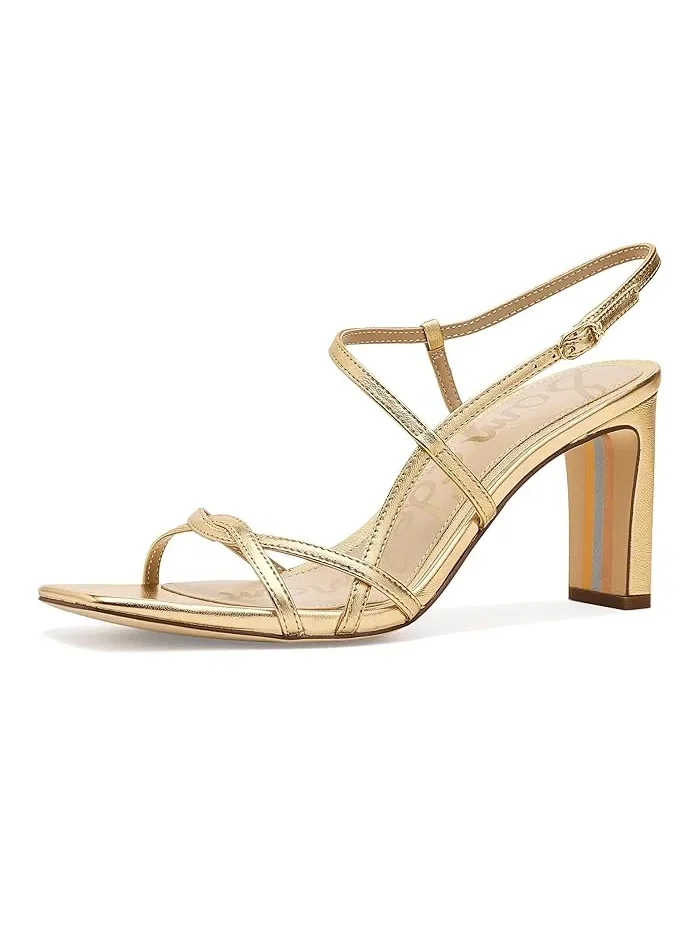 Туфли на каблуке с открытым носком Sam Edelman