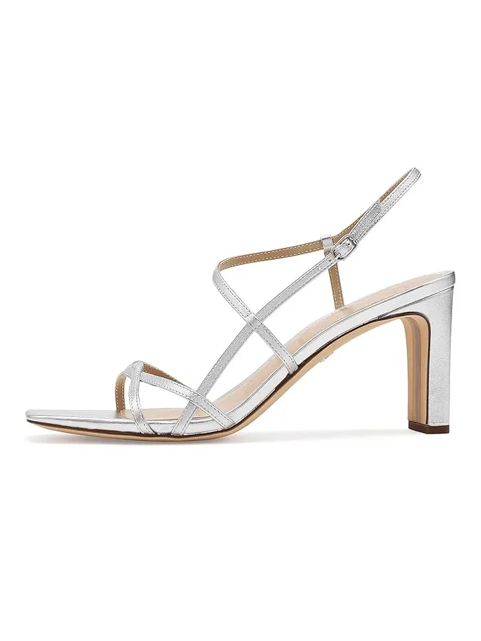 Туфли на каблуке Elissa Sam Edelman — изображение 4 из 4, серебристый
