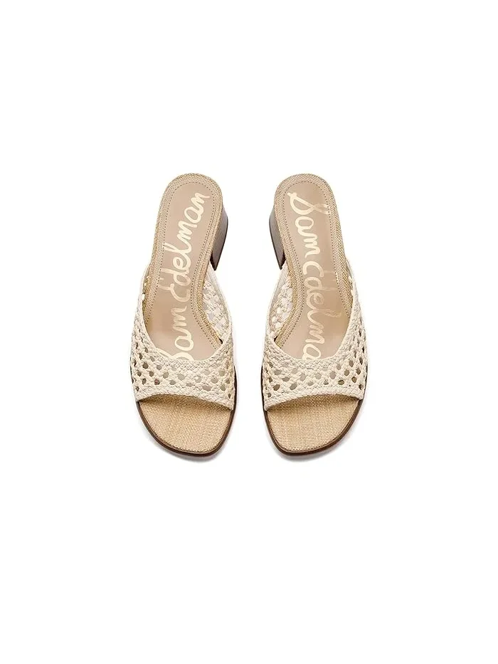 Босоножки на каблуке Fynn Sam Edelman — изображение 2 из 4, слоновая кость