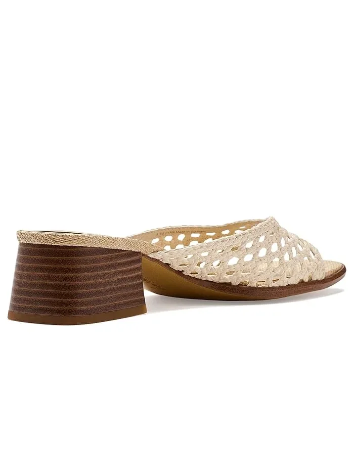 Босоножки на каблуке Fynn Sam Edelman — изображение 3 из 4, слоновая кость