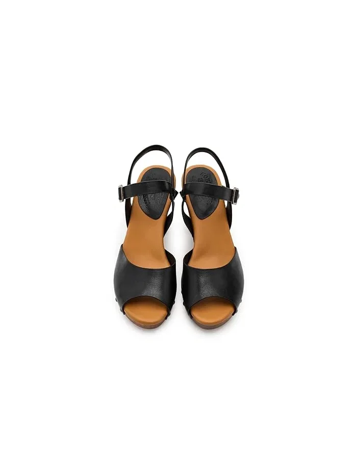 Босоножки на каблуке Gwen Kork-Ease — изображение 2 из 4, черный