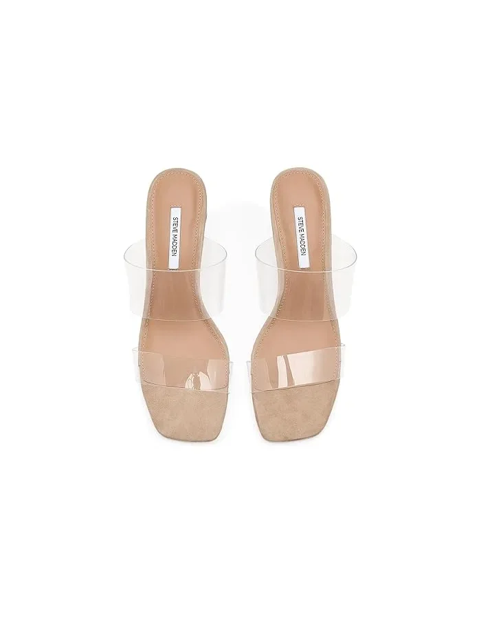 Босоножки с квадратным носком Nola Steve Madden — изображение 2 из 4, прозрачный