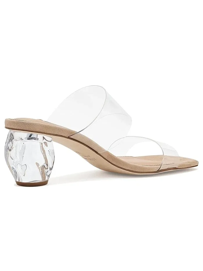 Босоножки с квадратным носком Nola Steve Madden — изображение 3 из 4, прозрачный