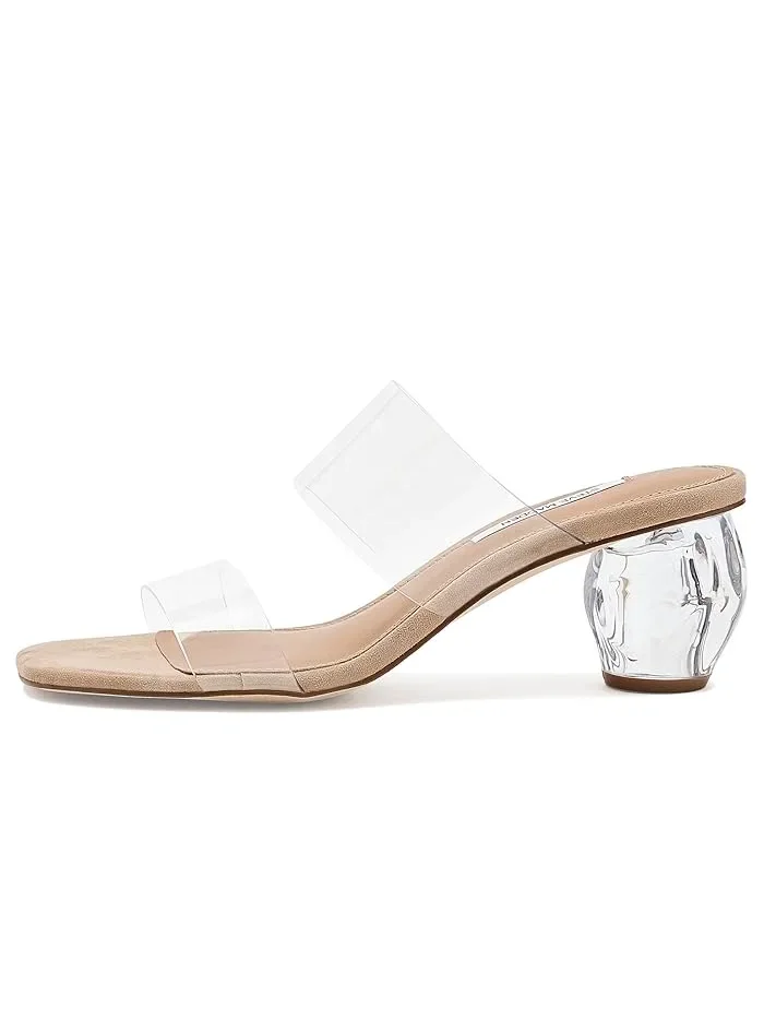 Босоножки с квадратным носком Nola Steve Madden — изображение 4 из 4, прозрачный
