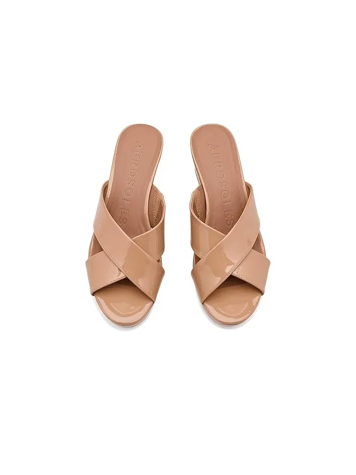 Босоножки на каблуке Cruis Aerosoles — изображение 2 из 4, бежевый