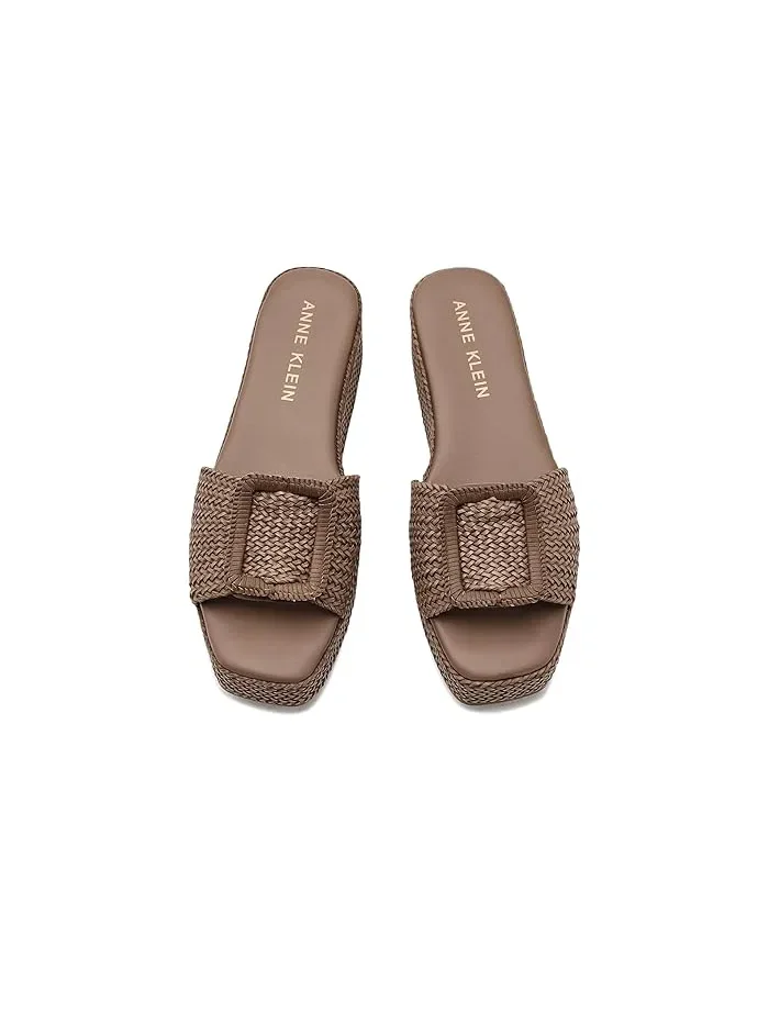Босоножки на платформе Lanai Anne Klein — изображение 2 из 4, коричневый