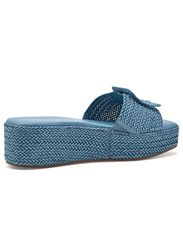 Босоножки на платформе Lanai Anne Klein — изображение 3 из 4, синий