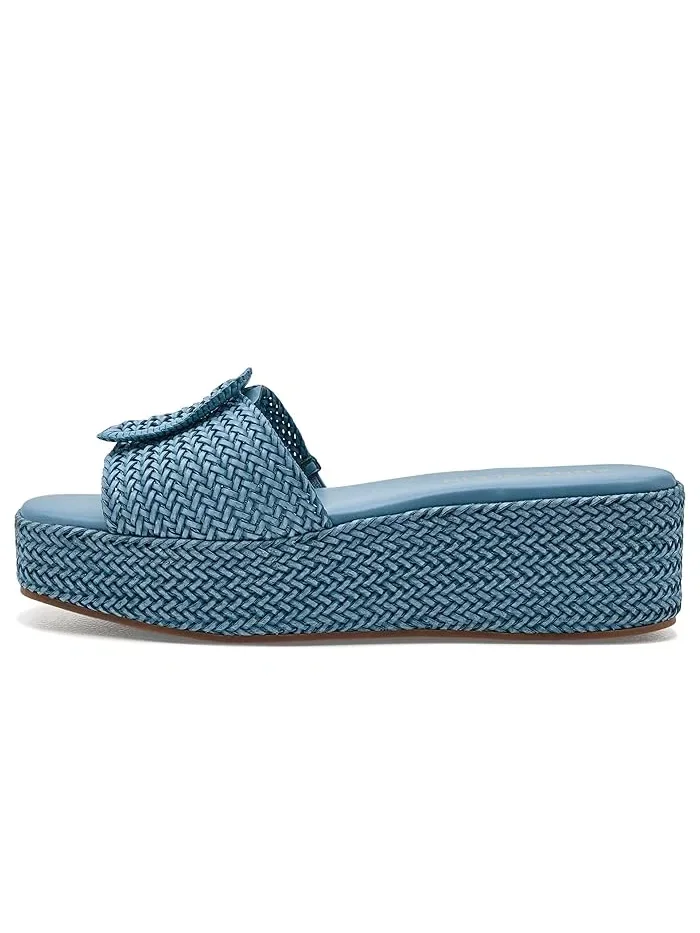 Босоножки на платформе Lanai Anne Klein — изображение 4 из 4, синий