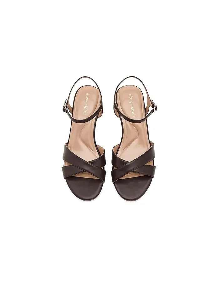 Босоножки на каблуке Noya Easy Spirit — изображение 2 из 4, коричневый