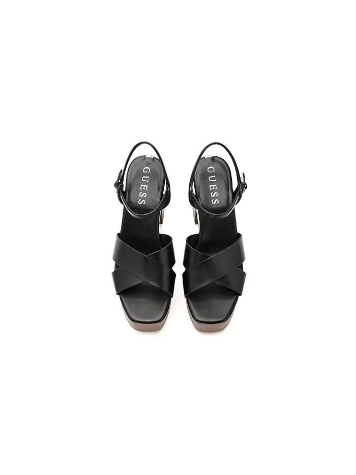 Босоножки на каблуке Qeelin GUESS — изображение 2 из 4, черный