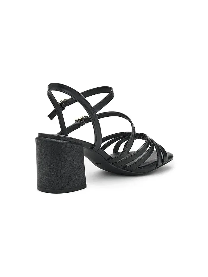Босоножки на каблуке Ezoria Strap Clarks — изображение 3 из 4, черный