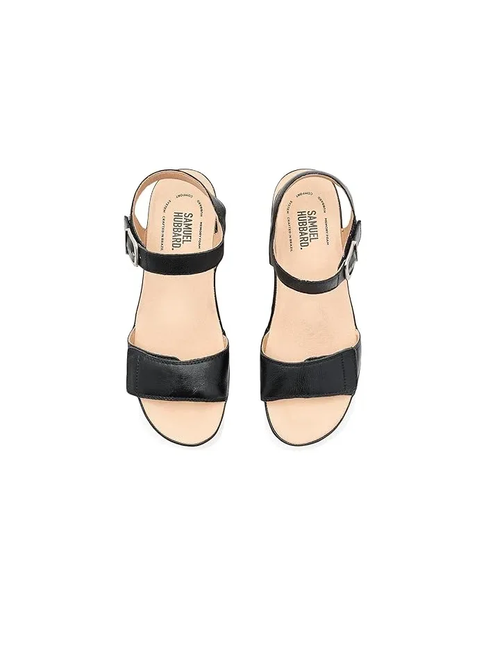 Туфли-танкетки Portola Two-Strap Samuel Hubbard — изображение 2 из 4, черный