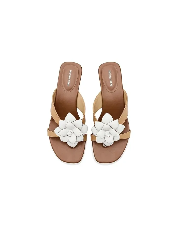 Босоножки на каблуке Jacie MICHAEL Michael Kors — изображение 2 из 4, арахисовый