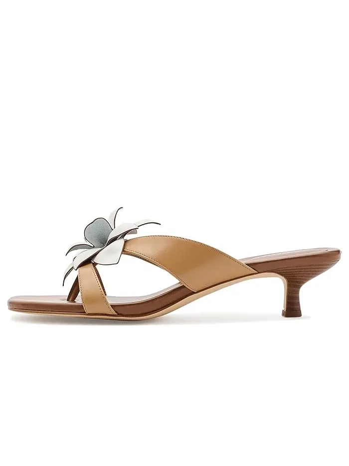 Босоножки на каблуке Jacie MICHAEL Michael Kors — изображение 4 из 4, арахисовый