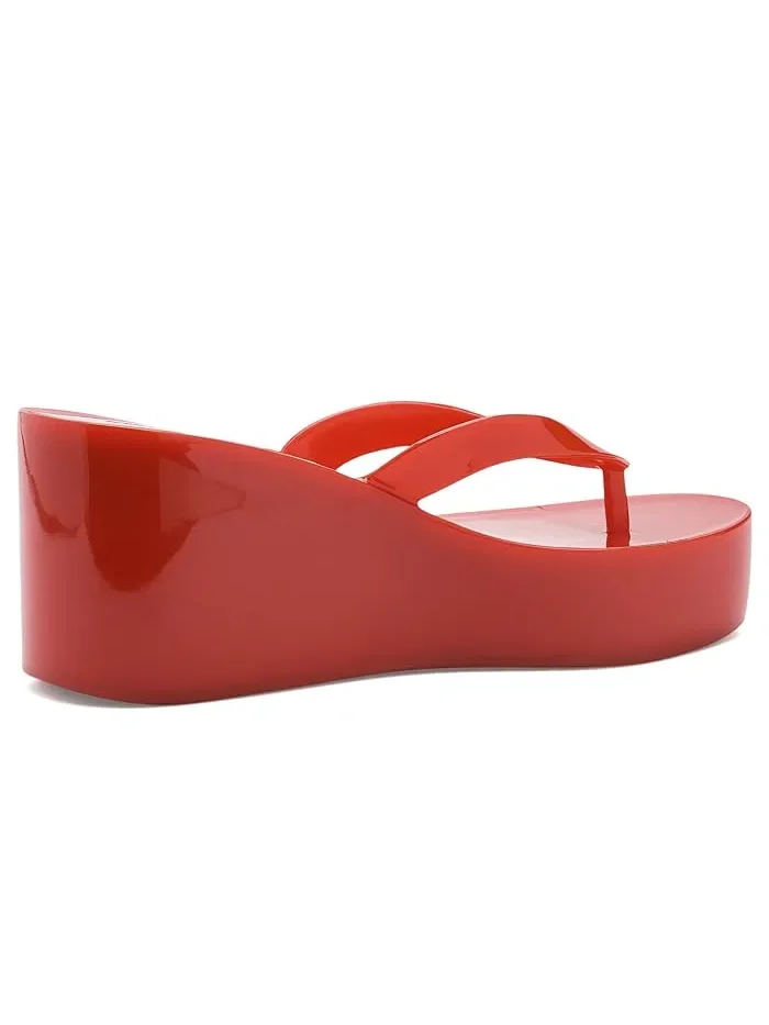 Босоножки на платформе Jella Steve Madden — изображение 3 из 4, красный