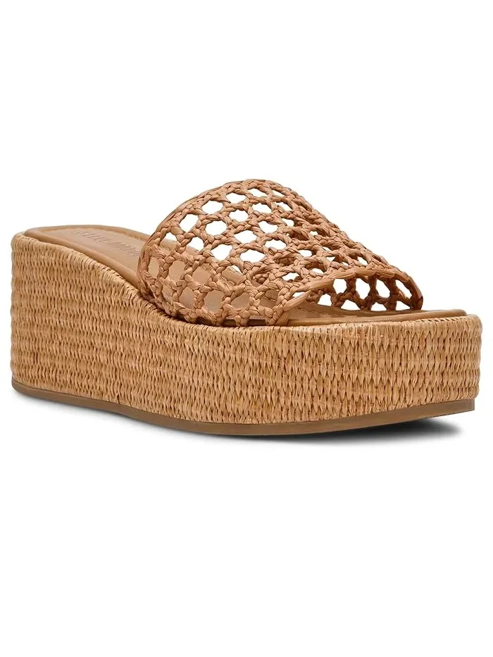 Босоножки на платформе Brandy Steve Madden, Raffia