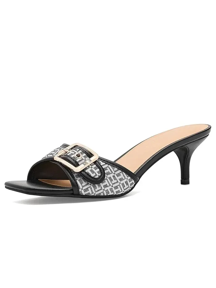 Туфли на каблуке Camhila Tommy Hilfiger — изображение 1 из 4, черный мульти
