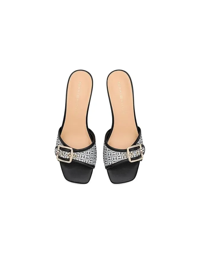 Туфли на каблуке Camhila Tommy Hilfiger — изображение 2 из 4, черный мульти