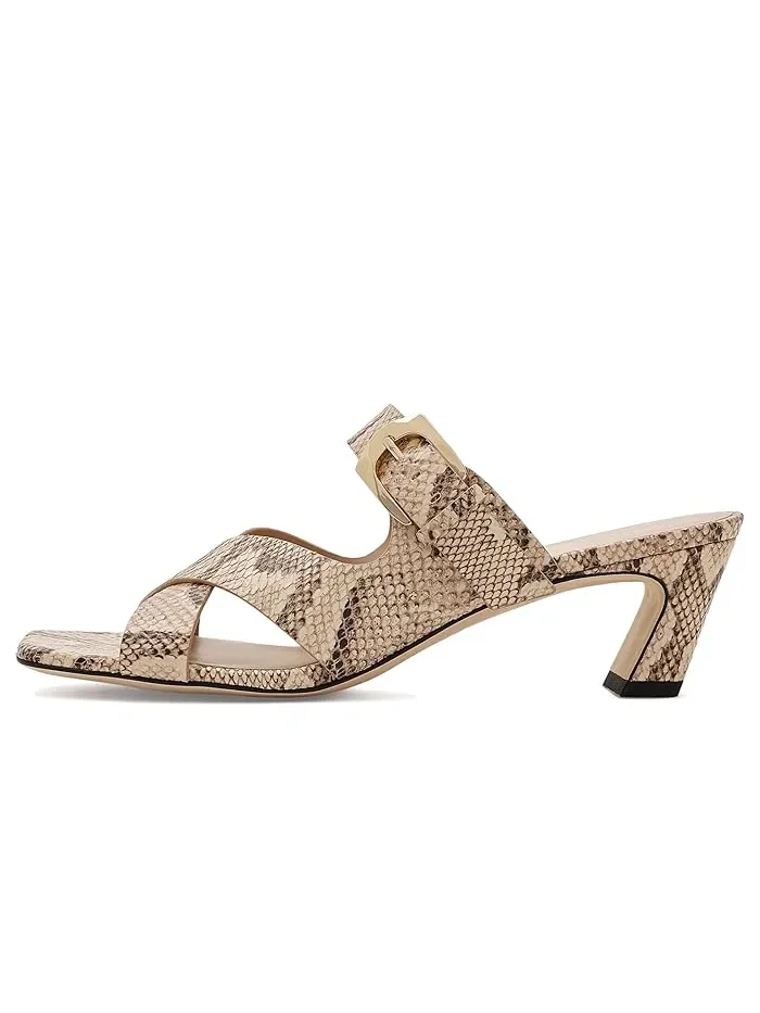 Босоножки на каблуке Sai Slides 50 Stuart Weitzman — изображение 4 из 4, адобе