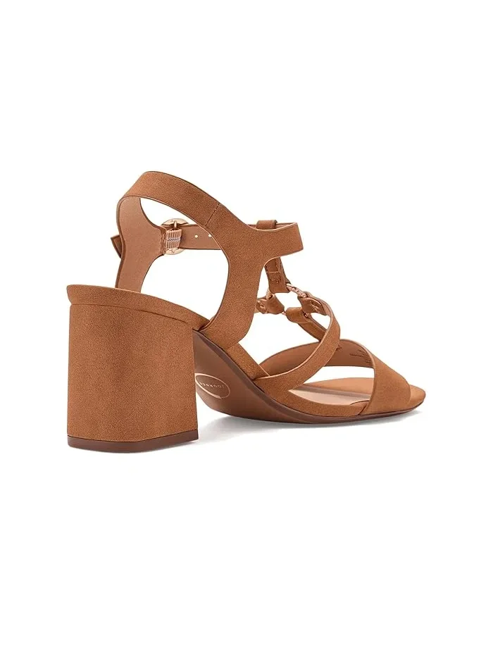 Босоножки на каблуке Merisol Journee Collection — изображение 3 из 4, коричневый