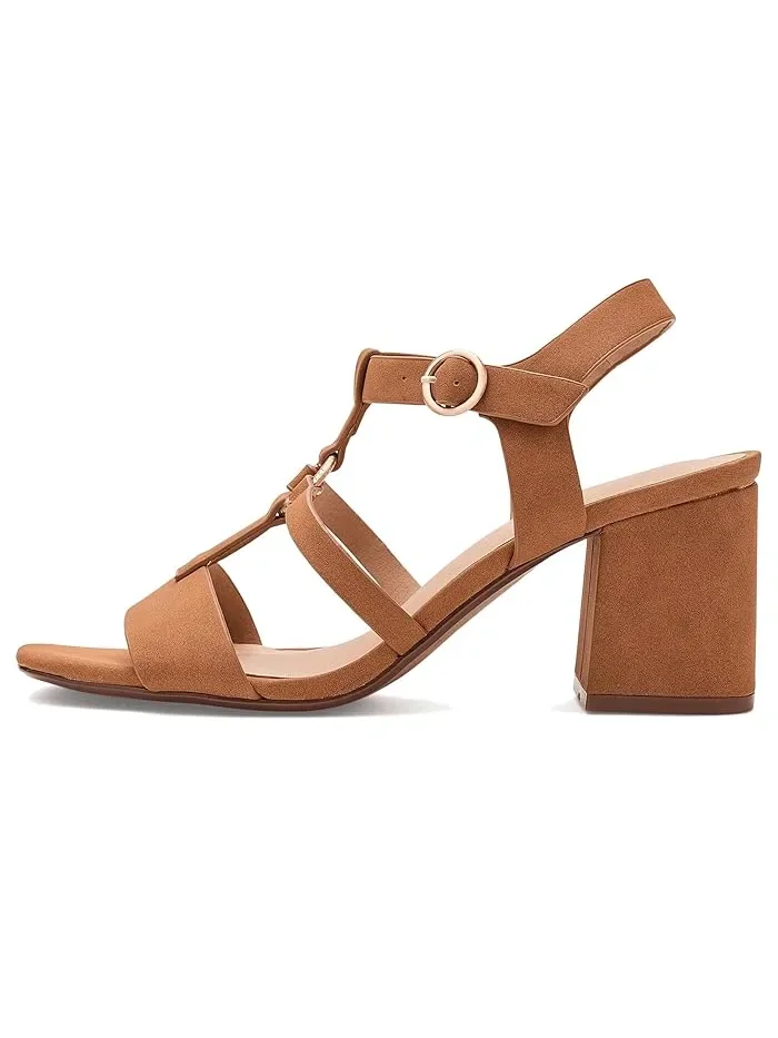 Босоножки на каблуке Merisol Journee Collection — изображение 4 из 4, коричневый